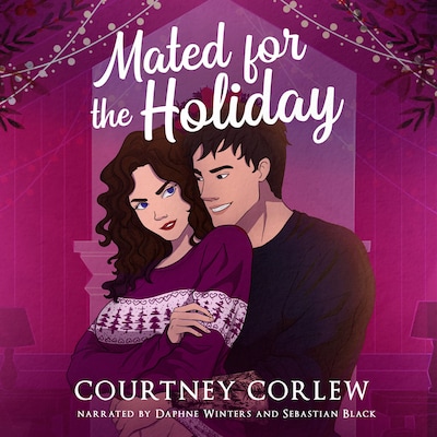 Mated for the Holiday – omslag til lydbogen af Courtney Corlew