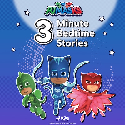 PJ Masks - 3-Minute Bedtime Stories – omslag till ljudboken av eOne