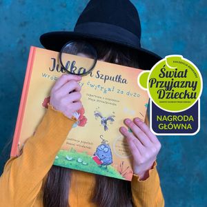 Julka i Szpulka. Wróbel, który ćwierkał za dużo - wersja lektorska – okładka audiobooka, autor Maja Strzałkowska