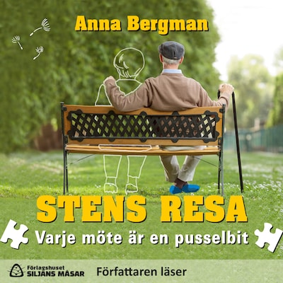 Stens resa – omslag till ljudboken av Anna Bergman