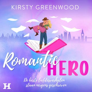 Romantic Hero – omslag van het luisterboek van Kirsty Greenwood