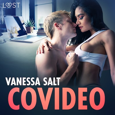 Covideo - erotisk novelle – omslag til lydbogen af Vanessa Salt
