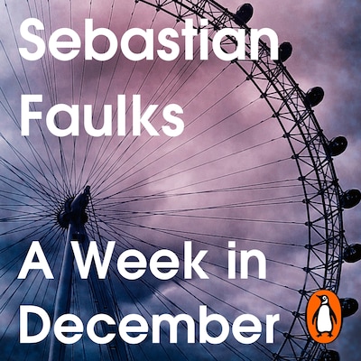 A Week in December – omslag til lydbogen af Sebastian Faulks