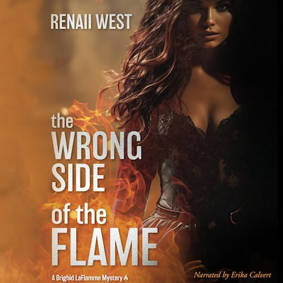 The Wrong Side of the Flame – omslag til lydbogen af Renaii West