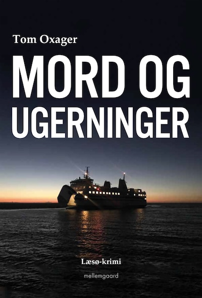 Mord og ugerninger – omslag til lydbogen af Tom Oxager