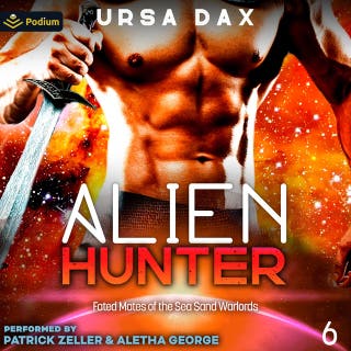 Alien Hunter: Fated Mates of the Sea Sand Warlords, Book 6 – omslag till ljudboken av Ursa Dax