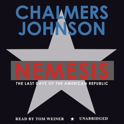 Nemesis – omslag til lydbogen af Chalmers Johnson