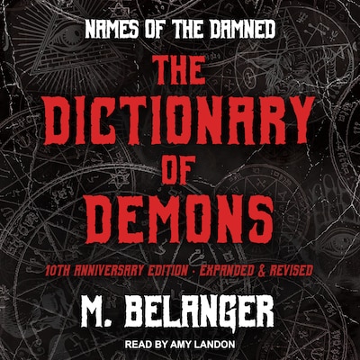 The Dictionary of Demons – omslag til lydbogen af M. Belanger