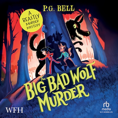 The Big Bad Wolf Murder – omslag til lydbogen af P.G. Bell