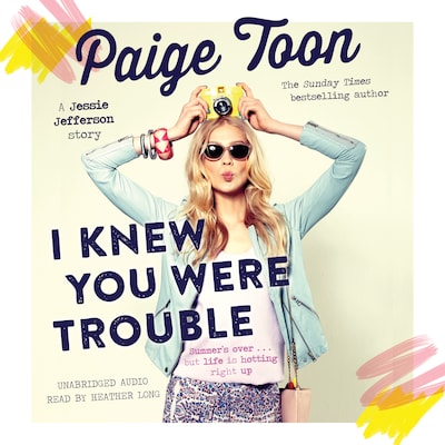 I Knew You Were Trouble – omslag til lydbogen af Paige Toon