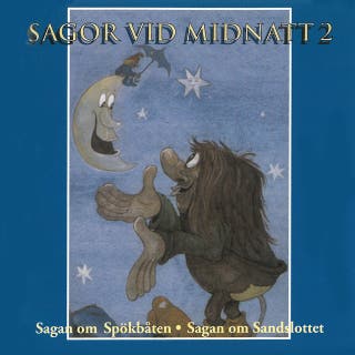 Sagor vid midnatt 2 – omslag till ljudboken av Karin Hofvander