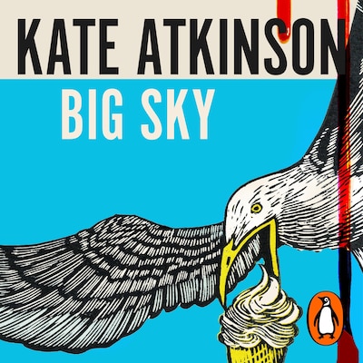 Big Sky – omslag til lydbogen af Kate Atkinson