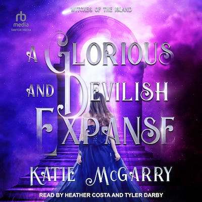 A Glorious and Devilish Expanse – omslag til lydbogen af Katie McGarry
