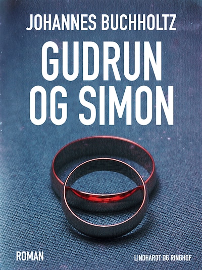 Gudrun og Simon – omslag til lydbogen af Johannes Buchholtz