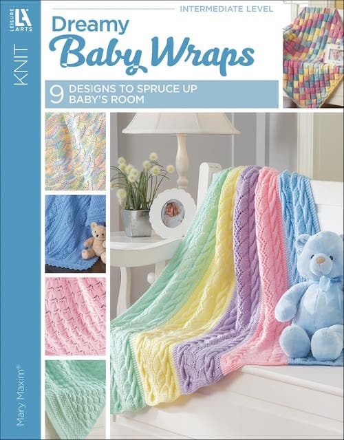 Dreamy Baby Wraps: 9 Designs to Spruce Up Baby's Room – omslag til lydbogen af Mary Maxim