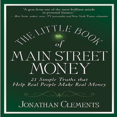 The Little Book of Main Street Money – omslag til lydbogen af Jonathan Clements