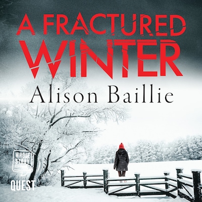 A Fractured Winter – omslag til lydbogen af Alison Baillie