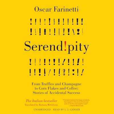 Serendipity – omslag til lydbogen af Oscar Farinetti, Barbara McGilvray