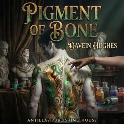 Pigment Of Bone – omslag til lydbogen af Daven Hughes