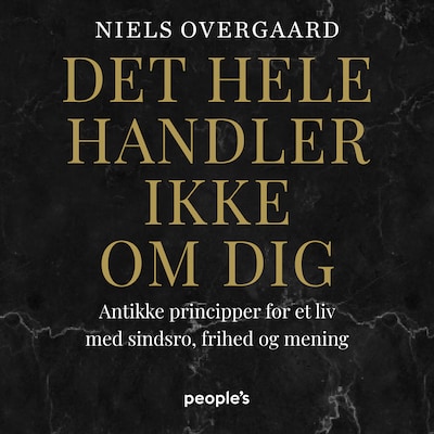 Det hele handler ikke om dig – omslag til lydbogen af Niels Overgaard