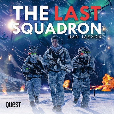 The Last Squadron – omslag til lydbogen af Dan Jayson