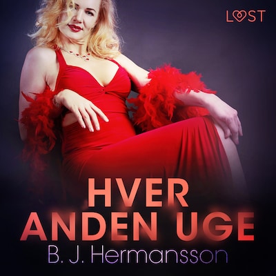 Hver anden uge – erotisk novelle – omslag til lydbogen af B. J. Hermansson