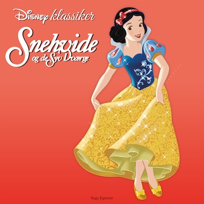 Snehvide og de syv dværge – omslag til lydbogen af Disney