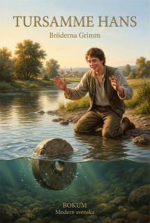 Tursamme Hans : Saga – omslag till ljudboken av Brothers Grimm