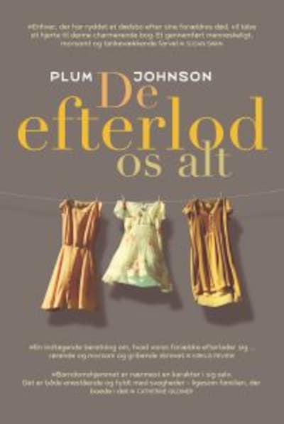 De efterlod os alt – omslag til lydbogen af Plum Johnson