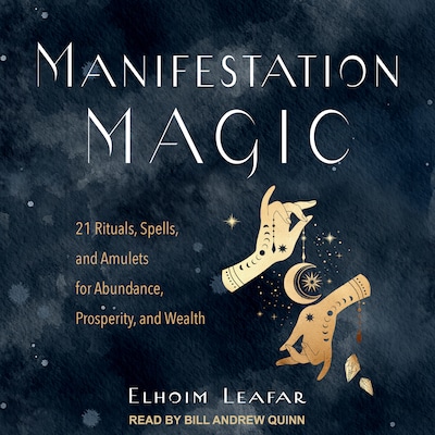 Manifestation Magic – omslag til lydbogen af Elhoim Leafar