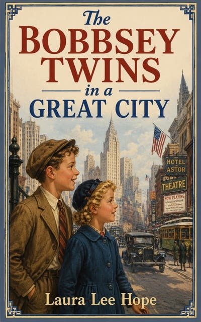 The Bobbsey Twins in a Great City – omslag til lydbogen af Laura Lee Hope