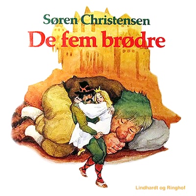 De fem brødre – omslag til lydbogen af Søren Christensen