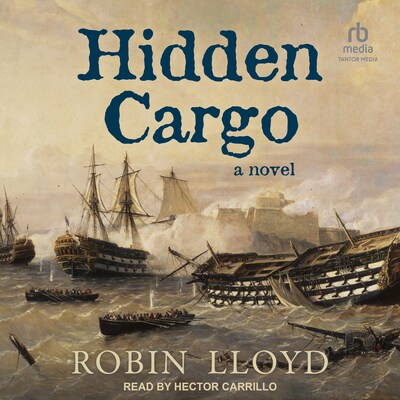 Hidden Cargo – omslag til lydbogen af Robin Lloyd