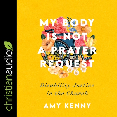 My Body Is Not a Prayer Request – omslag til lydbogen af Amy Kenny