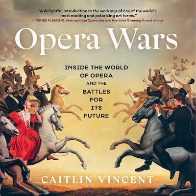 Opera Wars – omslag til lydbogen af Caitlin Vincent