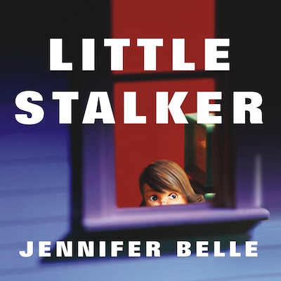Little Stalker – omslag til lydbogen af Jennifer Bell