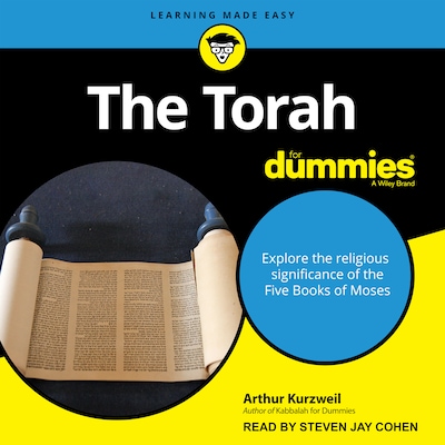 The Torah For Dummies – omslag til lydbogen af Arthur Kurzweil
