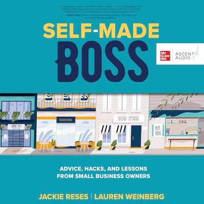 Self-Made Boss – omslag til lydbogen af Jackie Reses, Lauren Weinberg