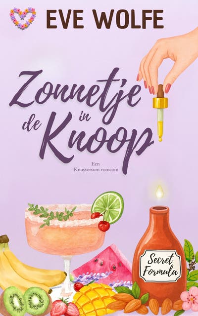 Zonnetje in de knoop: Een omegaverse romantische komedie met reverse harem – omslag van het luisterboek van Eve Wolfe