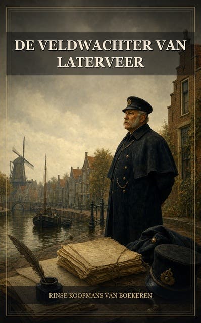 De veldwachter van Laterveer – omslag van het luisterboek van Rinse Koopmans Van Boekeren