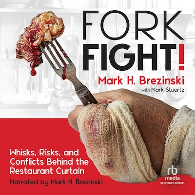 ForkFight! – omslag van het luisterboek van Mark H. Brezinski, Mark Stuertz