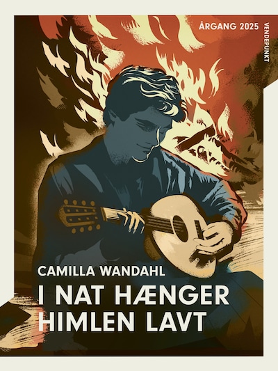 I nat hænger himlen lavt – omslag til lydbogen af Camilla Wandahl