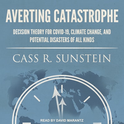 Averting Catastrophe – omslag til lydbogen af Cass R. Sunstein