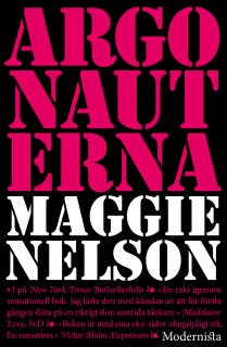 Argonauterna – omslag till ljudboken av Maggie Nelson