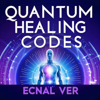 Quantum Healing Codes : The Science Language of Wellness – omslag til lydbogen af Ecnal Ver