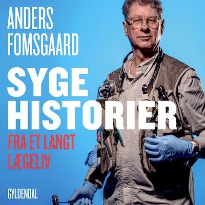 Syge historier – omslag til lydbogen af Anders Fomsgaard