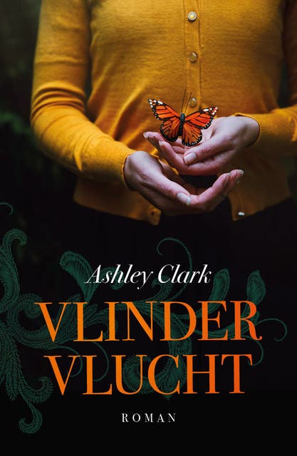 Vlindervlucht – omslag van het luisterboek van Ashley Clark