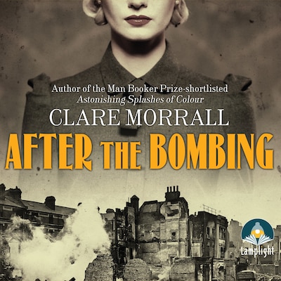 After the Bombing – omslag til lydbogen af Clare Morrall
