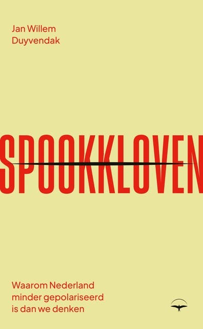 Spookkloven: Waarom Nederland minder gepolariseerd is dan we denken – omslag van het luisterboek van Jan Willem Duyvendak
