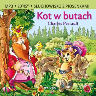 Kot w butach – okładka audiobooka, autor Perrault Charles